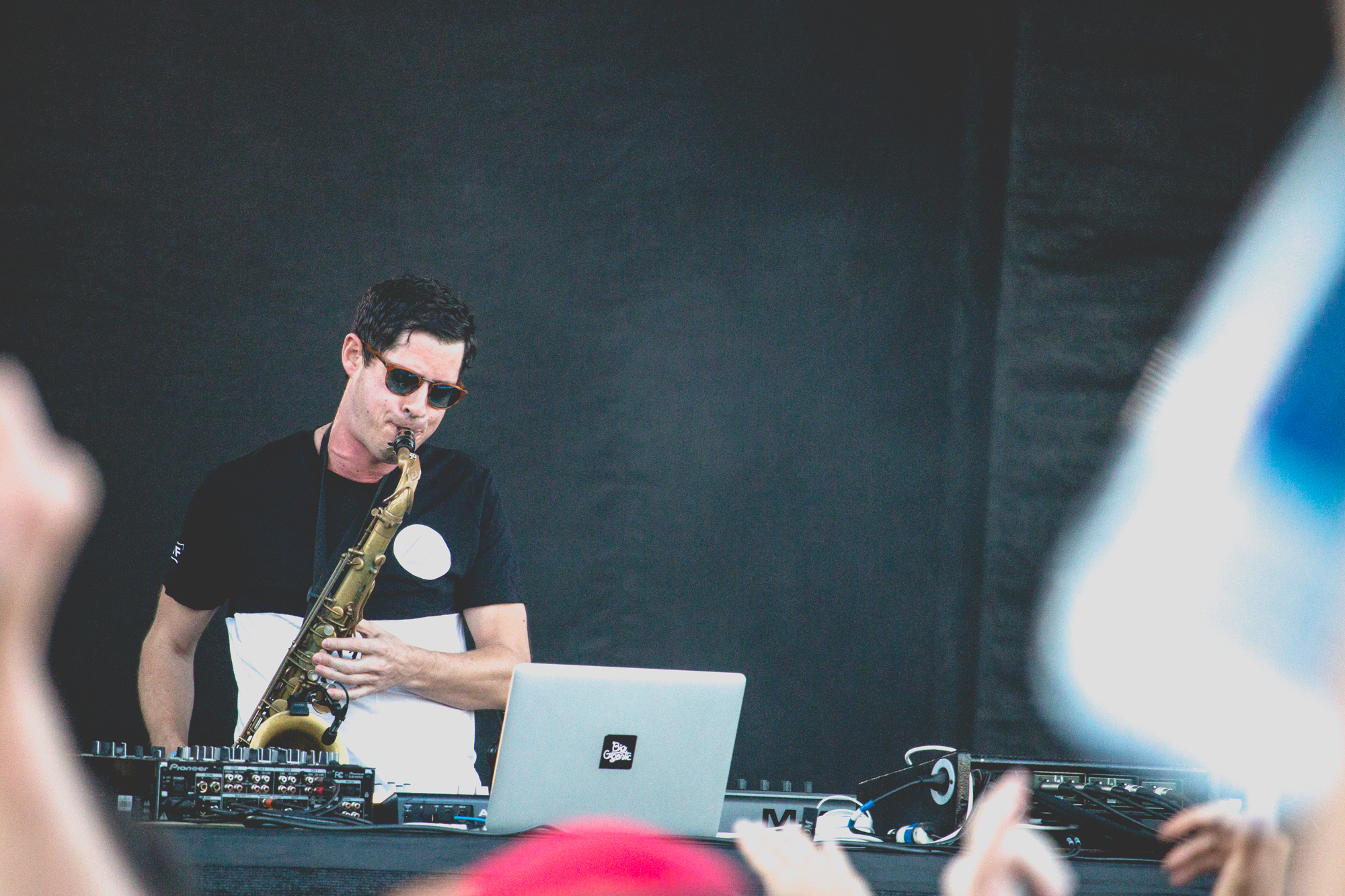 Live-tronica duo Big Gigantic gets dancy and saxxy along The Waterfront.